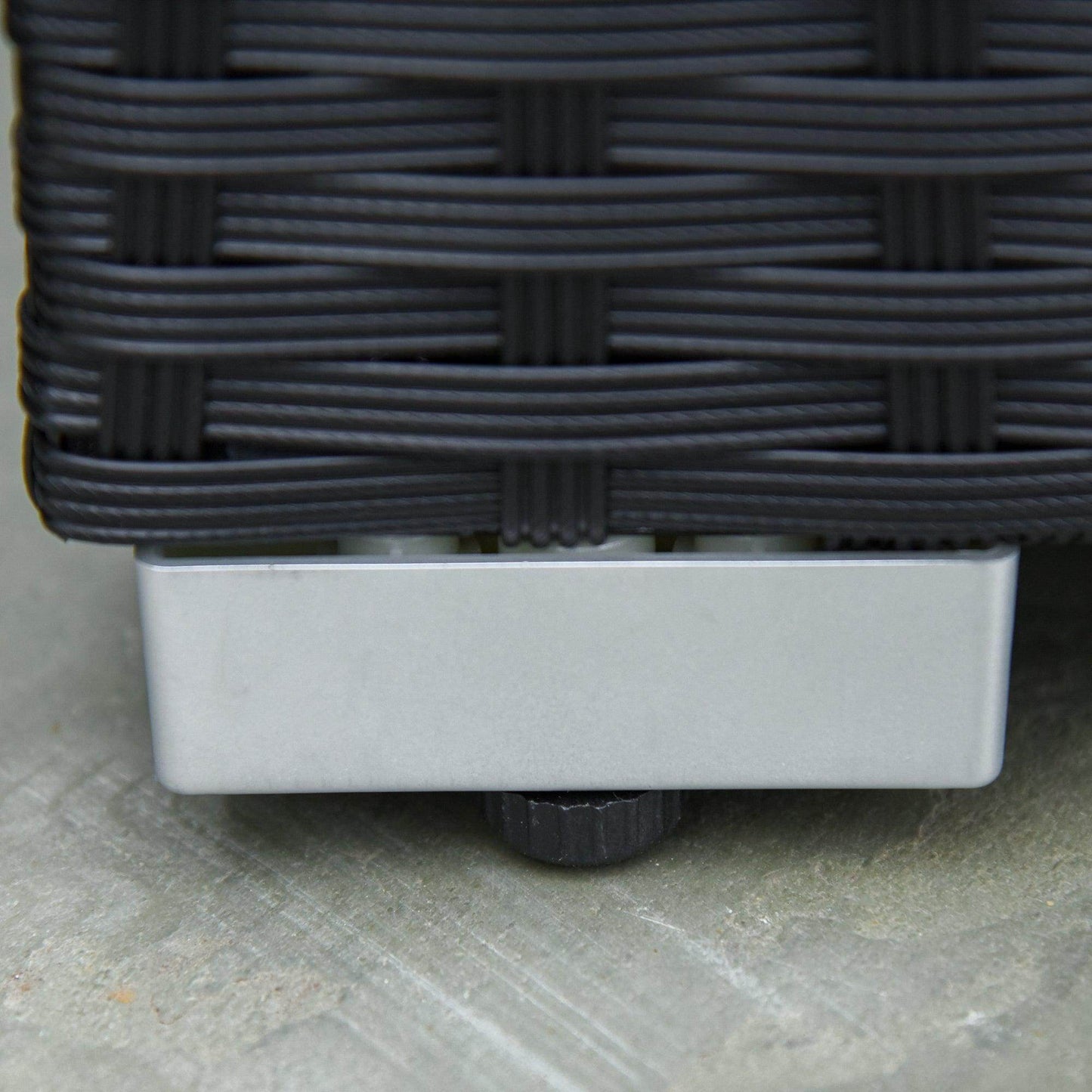 Outsunny Outdoor Rattan Sofa Set - Black - ALL4U RETAILER LTD