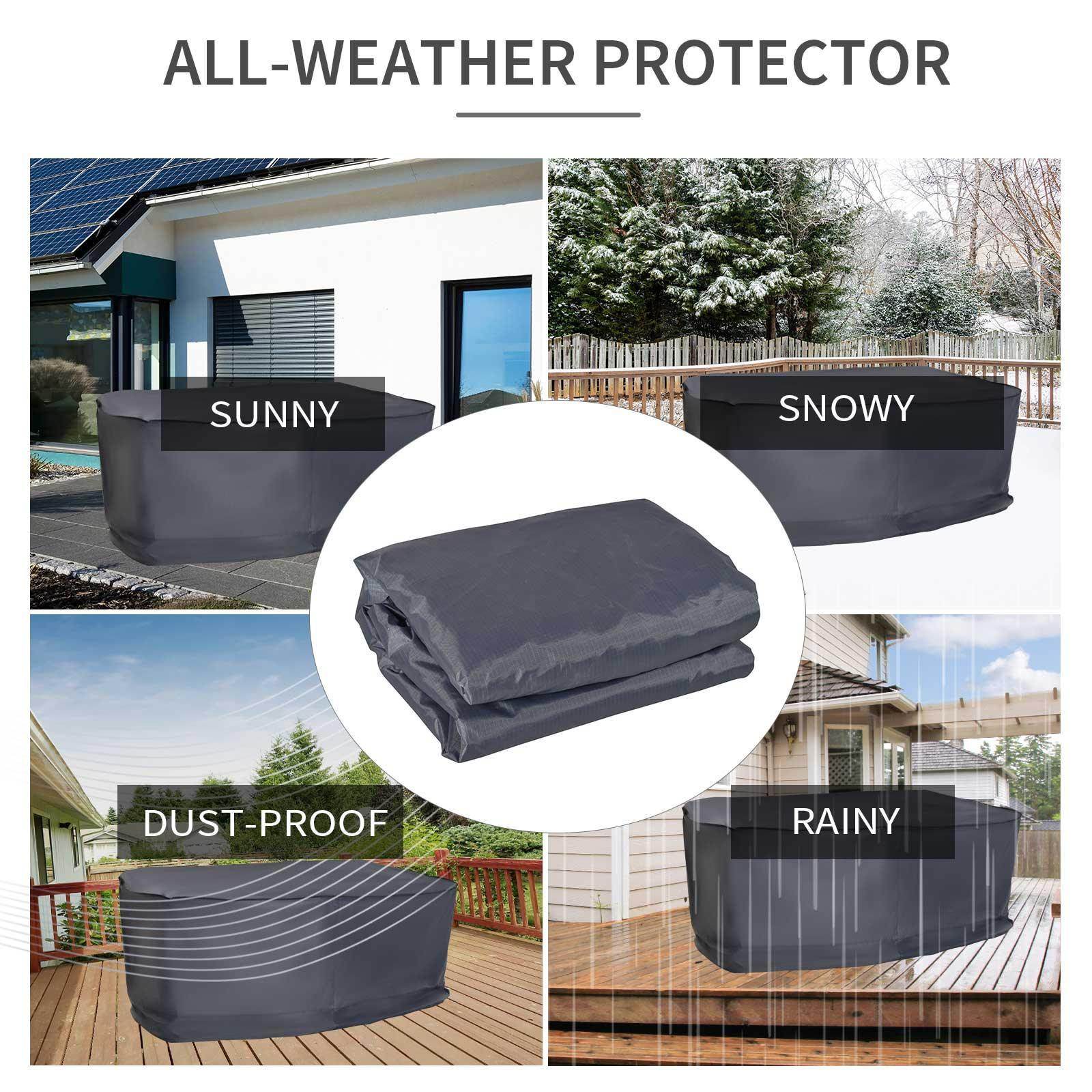 Outsunny Outdoor Waterproof Sofa Cover - ALL4U RETAILER LTD