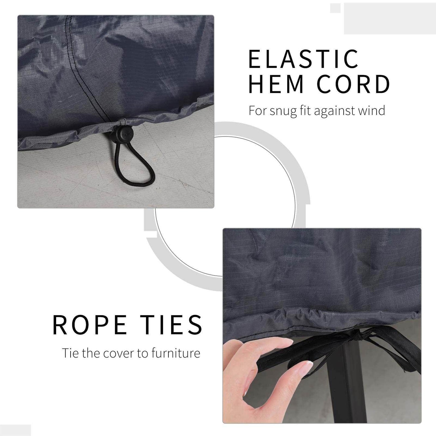 Outsunny Outdoor Waterproof Sofa Cover - ALL4U RETAILER LTD