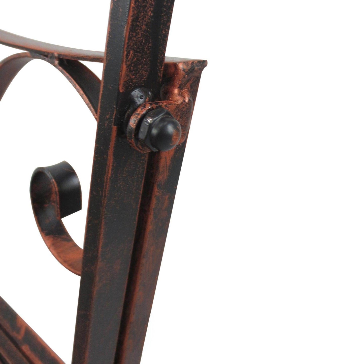 Outsunny Park Bench Swing Chair - Bronze - ALL4U RETAILER LTD