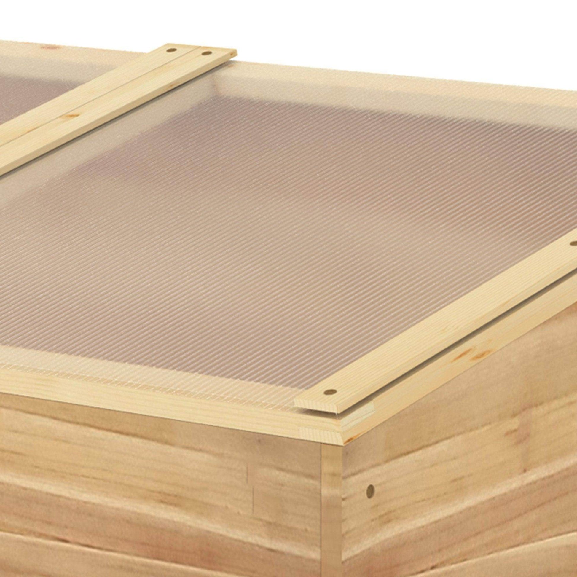 Outsunny Polycarbonate Garden Greenhouse - ALL4U RETAILER LTD