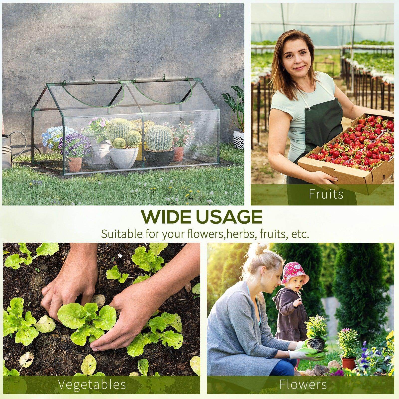 Outsunny Portable Greenhouse for Garden - ALL4U RETAILER LTD