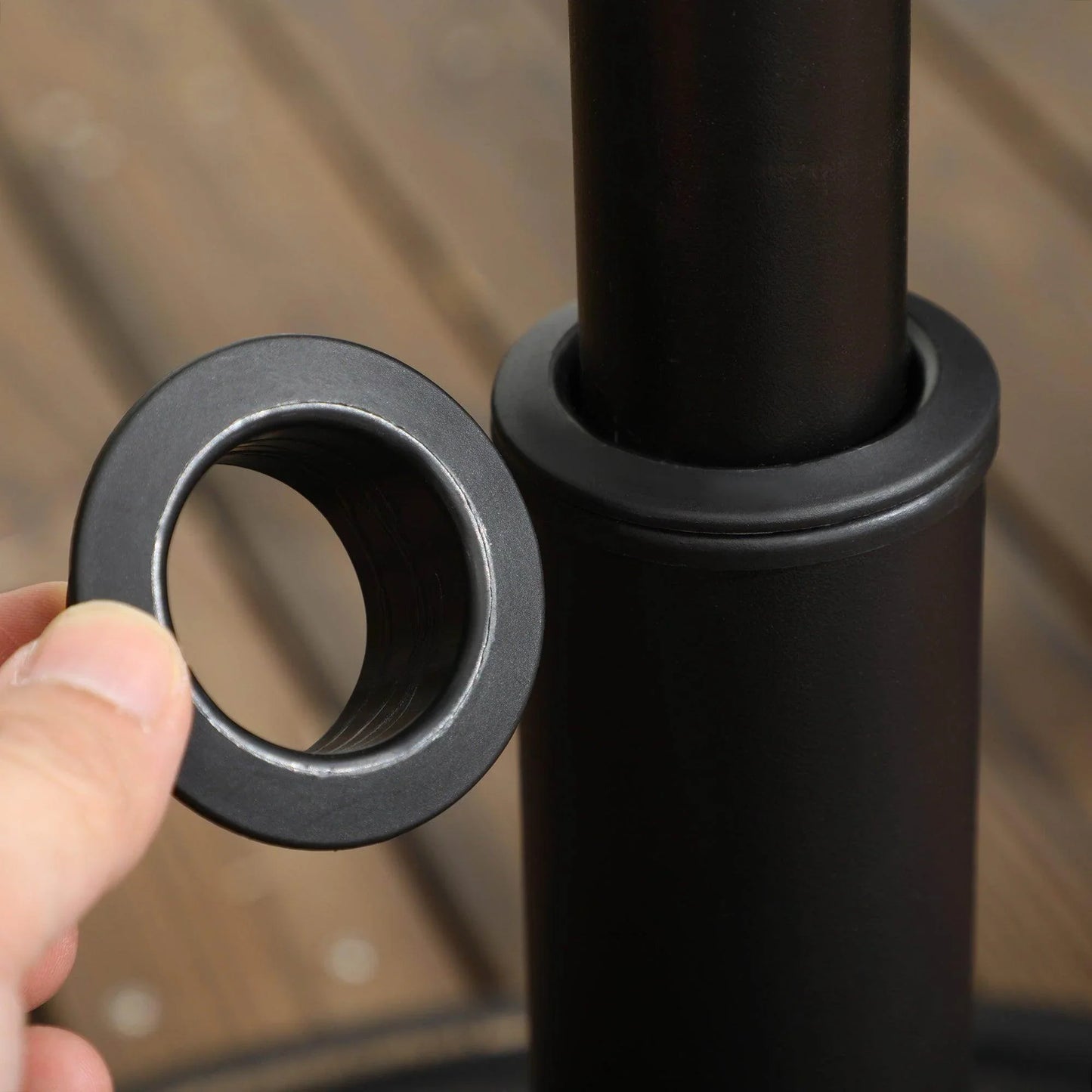 Outsunny Sturdy 18kg Umbrella Base for 38mm to 48mm Poles - ALL4U RETAILER LTD
