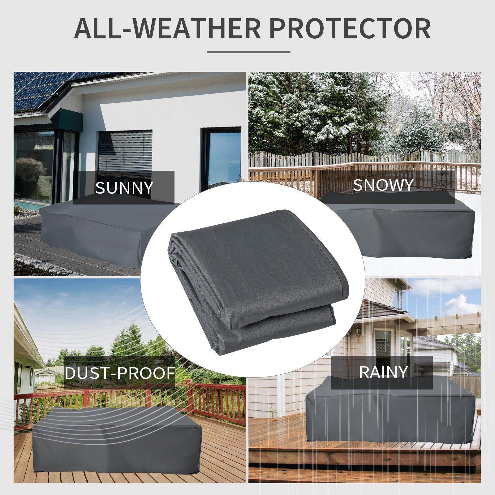 Outsunny Waterproof Outdoor Furniture Cover - ALL4U RETAILER LTD