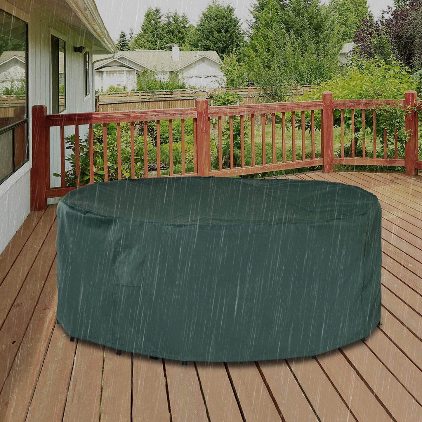 Outsunny Waterproof Patio Furniture Cover - 193 x 80H cm - ALL4U RETAILER LTD