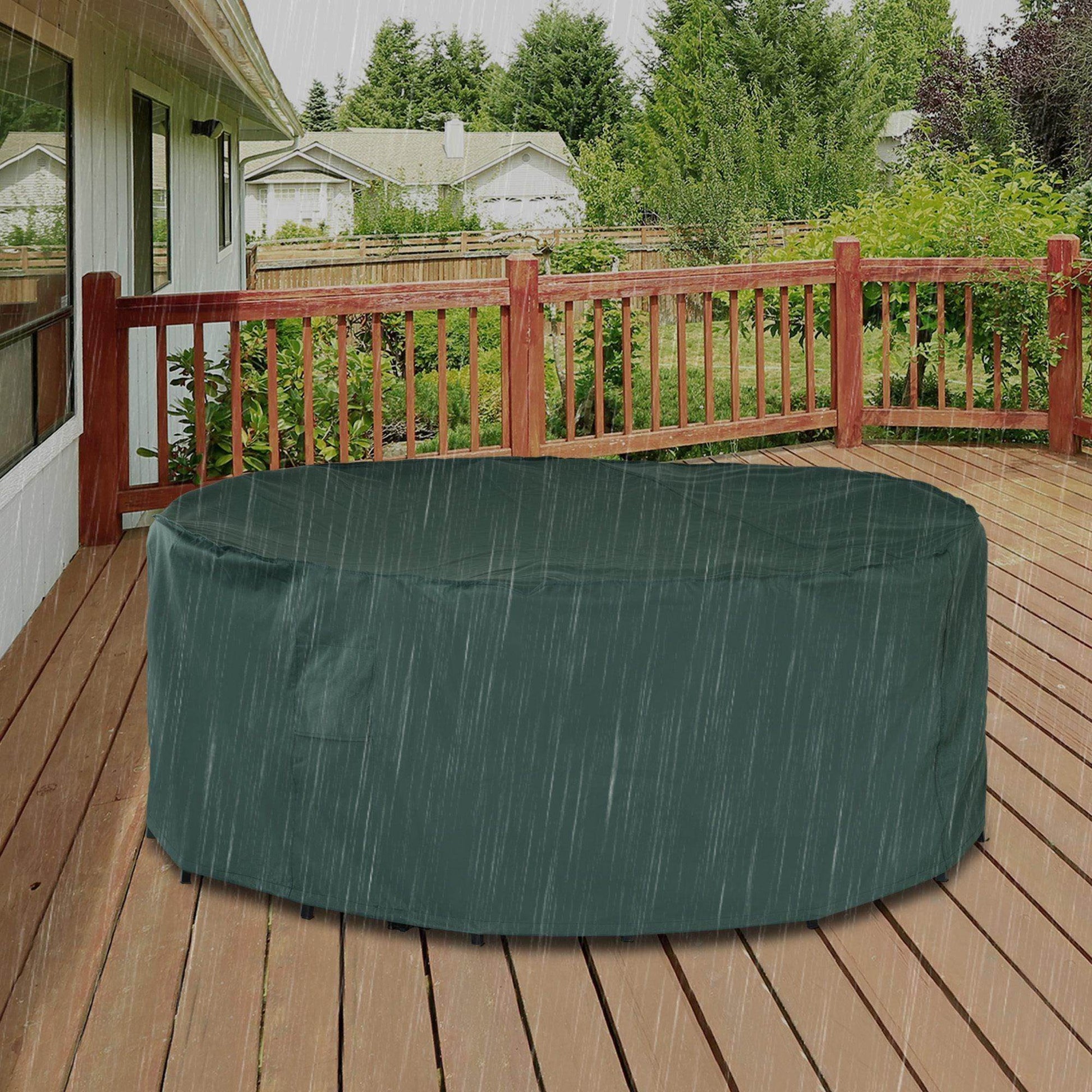 Outsunny Waterproof Patio Furniture Cover - 193 x 80H cm - ALL4U RETAILER LTD