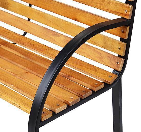 Outsunny Wooden Garden Bench Outdoor Patio Furniture - ALL4U RETAILER LTD