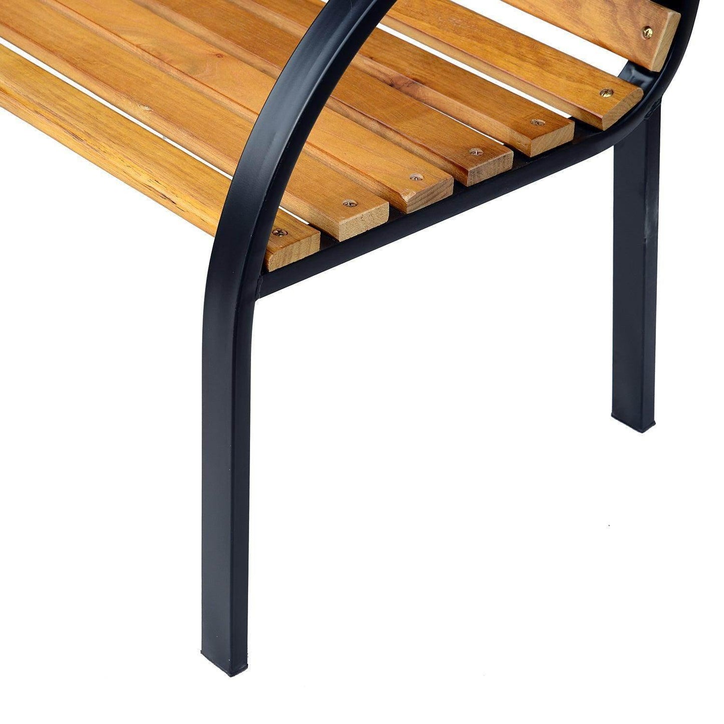 Outsunny Wooden Garden Bench Outdoor Patio Furniture - ALL4U RETAILER LTD