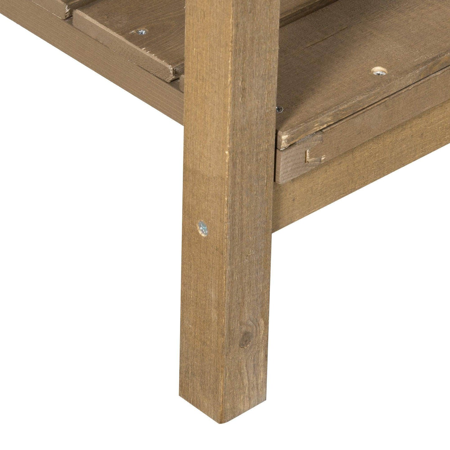 Outsunny Wooden Planter Bed with 8 Boxes - Brown - ALL4U RETAILER LTD