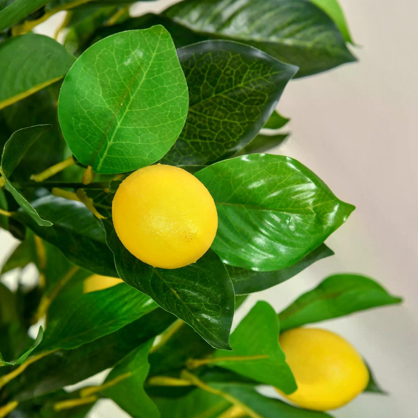 HOMCOM Lemon Tree Artificial Plant with Decorative Fruits for Indoor and Outdoor Use, 135cm - ALL4U RETAILER LTD