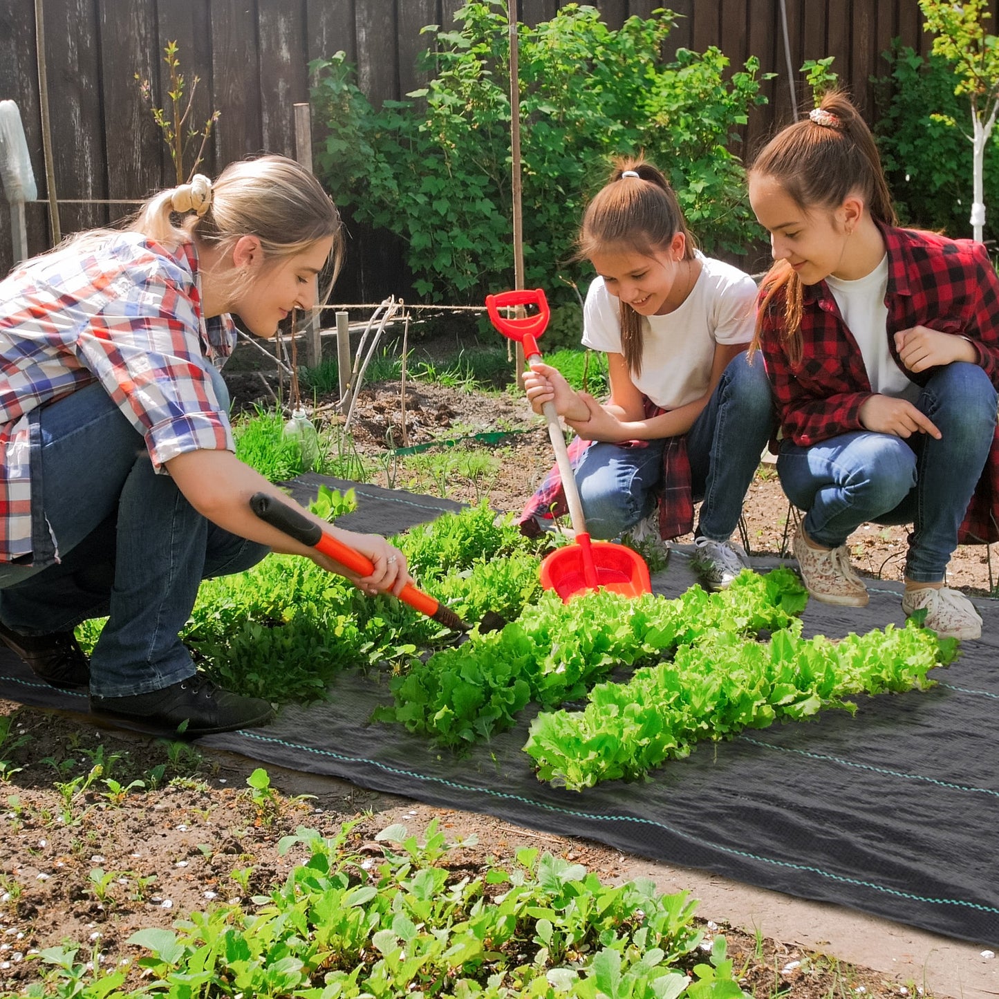 Outsunny Heavy Duty Weed Control Membrane 2m x 100m Black For Landscaping Driveways Gravel Artificial Grass Lawn Underlay