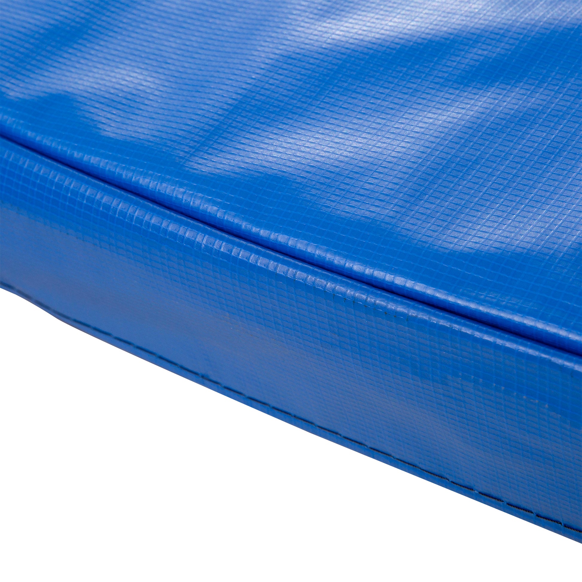 HOMCOM 13ft Trampoline Safety Pad with Surround Foam Cushioning - Outdoor Protection in Blue and Green - ALL4U RETAILER LTD