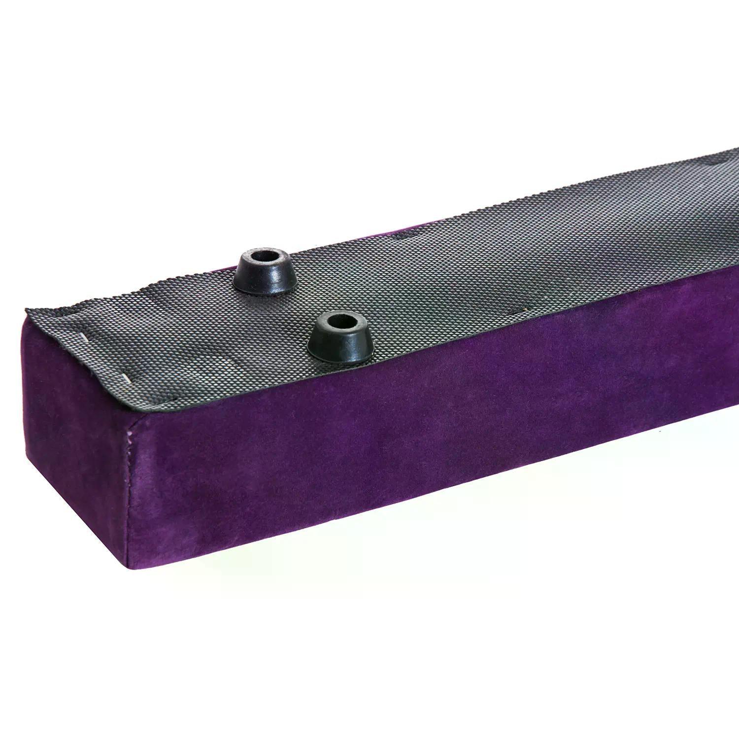 HOMCOM 2.4m Purple Balance Beam Trainer for Home - ALL4U RETAILER LTD
