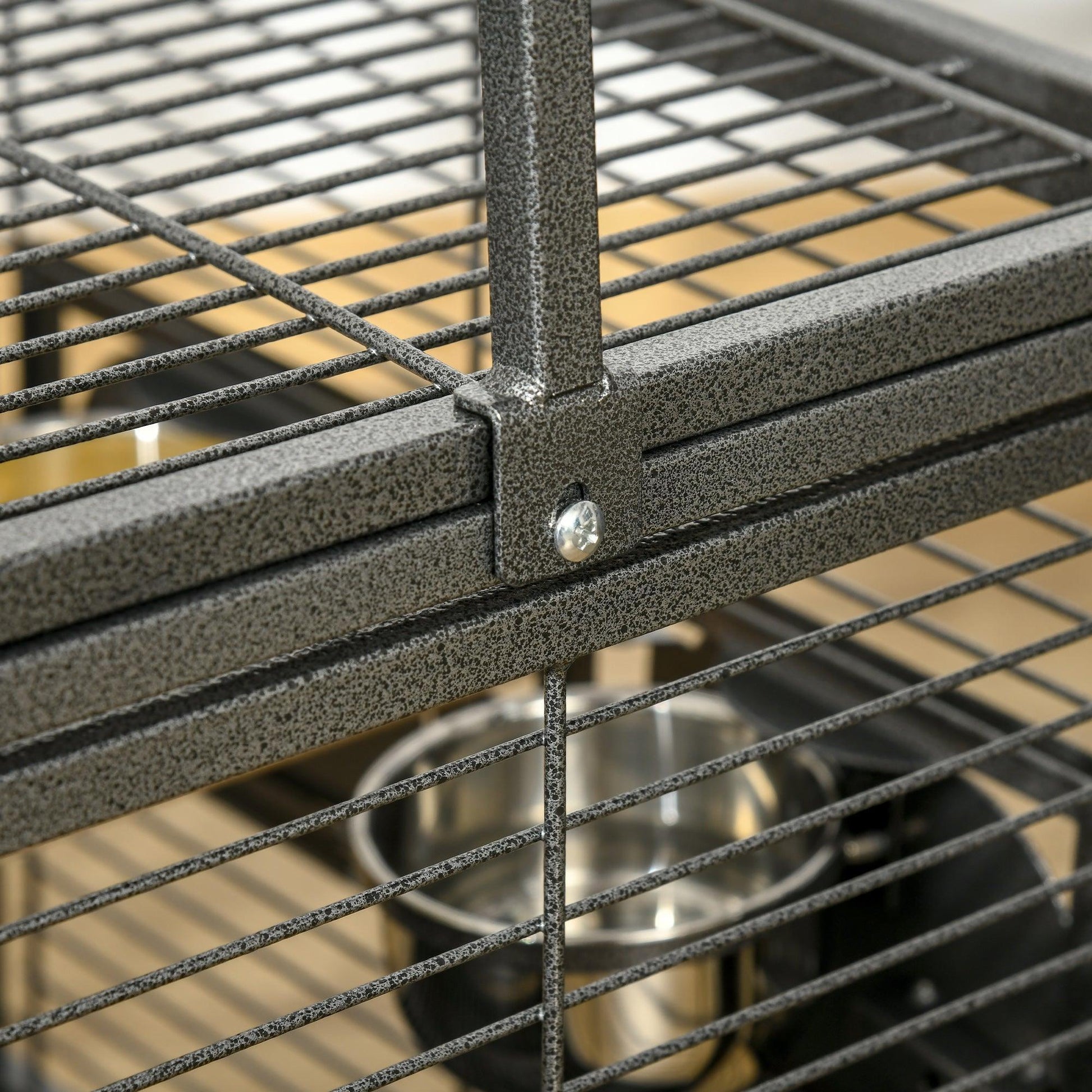 PawHut Metal Parrot Cage - Compact and Stylish - ALL4U RETAILER LTD