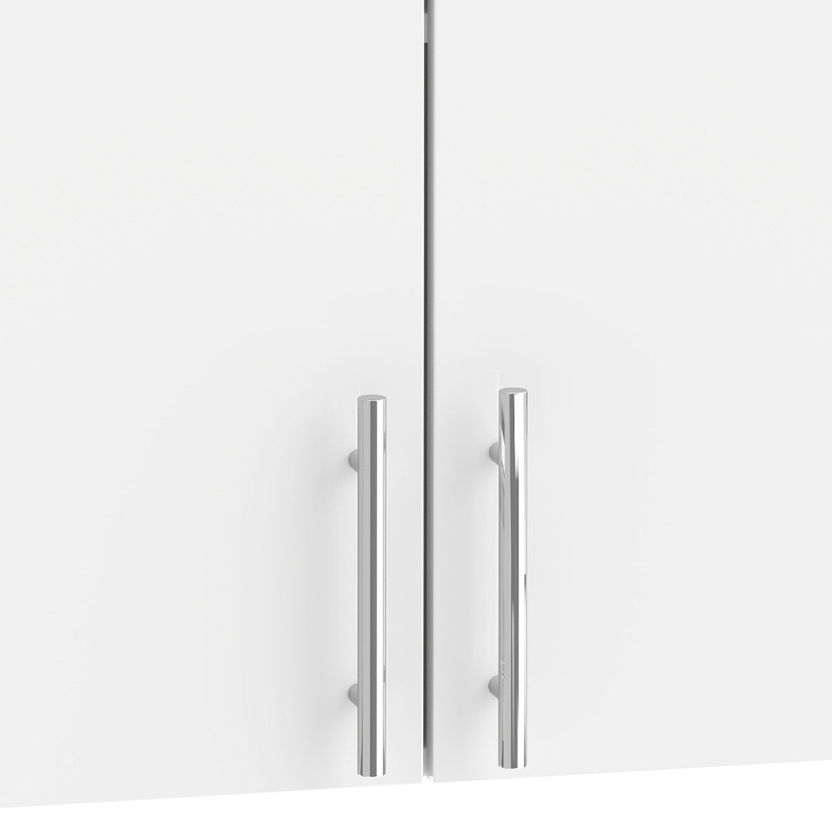 HOMCOM Wall Mounted Bathroom Cabinet with 2 Doors and Adjustable Shelf White