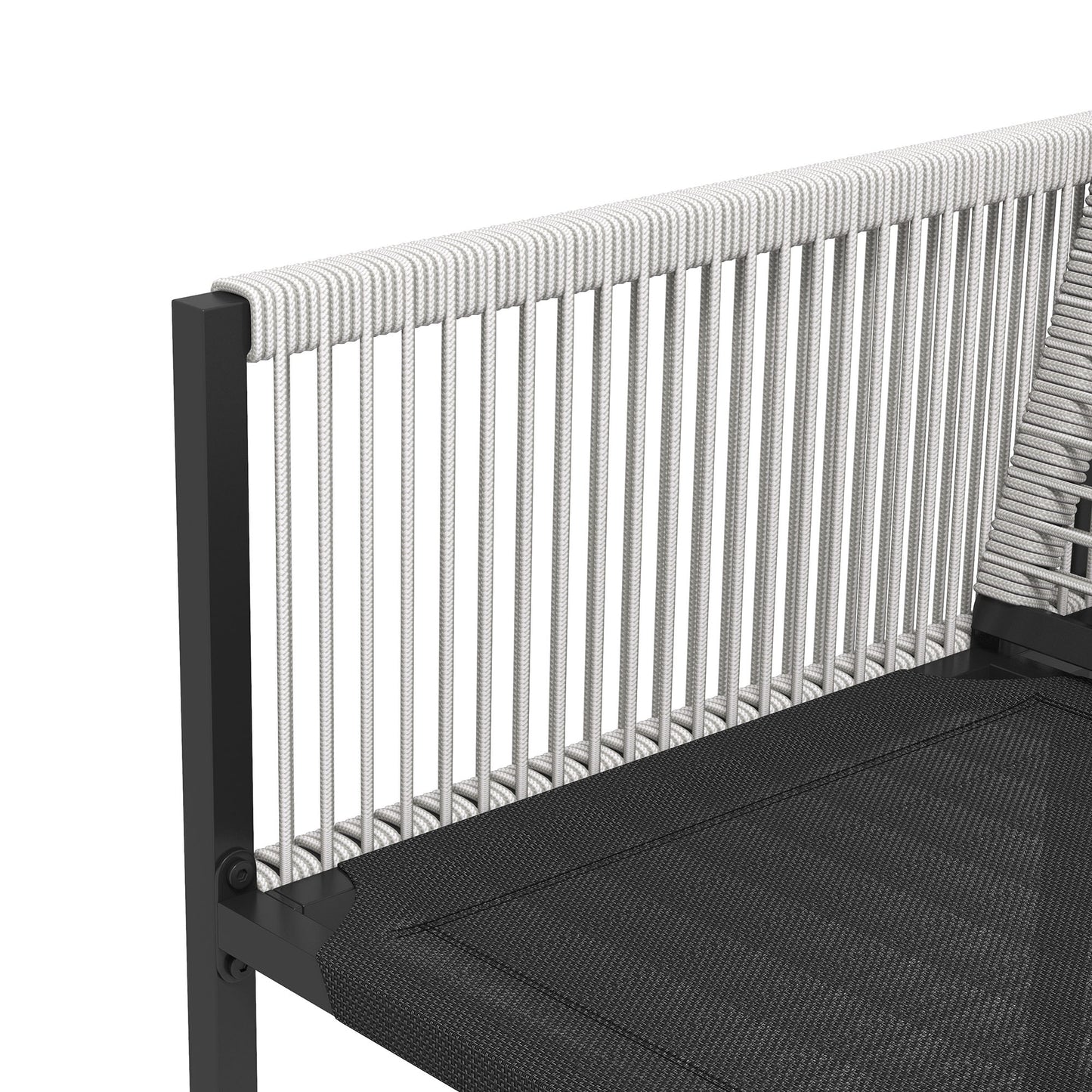 Outsunny Five Piece Metal Outdoor Dining Set With Folding Back Chairs Light Grey