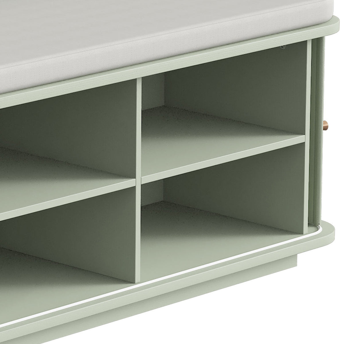 HOMCOM Hallway Storage Unit with Shoe Cabinet, Bench and 5 Coat Hooks
