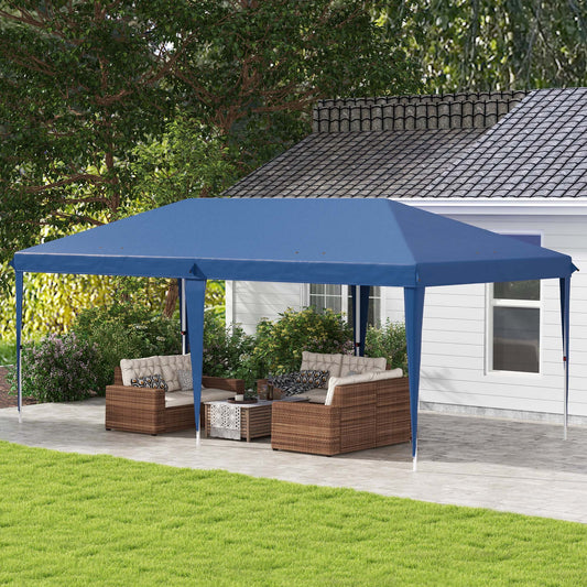 Outsunny Oversized Outsunny 6x3m Waterproof Garden Gazebo Canopy for Outdoor Events and Parties - ALL4U RETAILER LTD