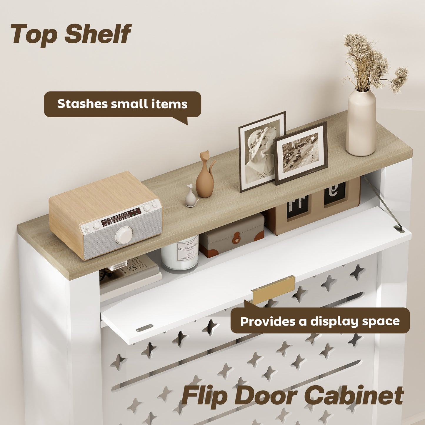 HOMCOM 78 By 19 Cm Minimal Radiator Cover With Drawer White Wood Effect MDF And Particle Board