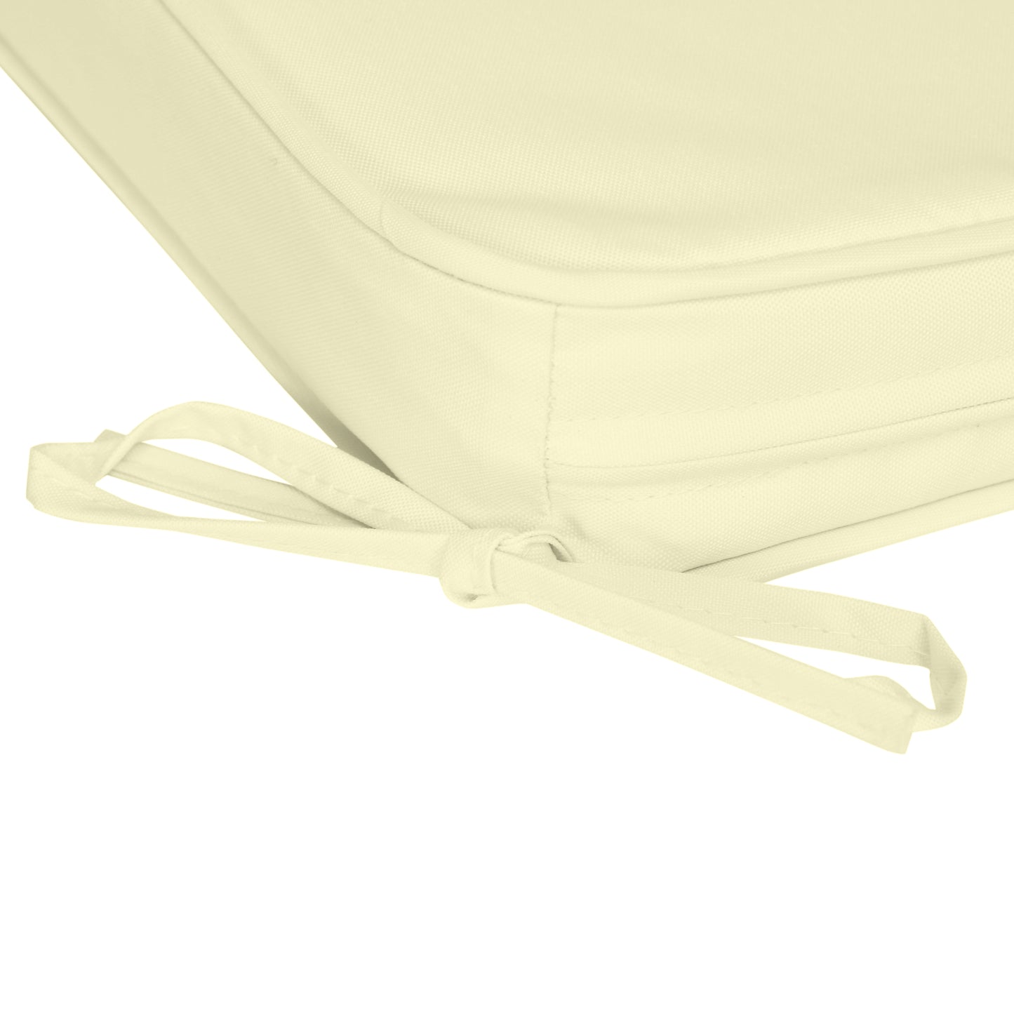 Outsunny 6 Piece Chair Cushions Set 42x42x5 cm Grey UV Resistant Removable Covers Water Stain Mildew Fade Resistant