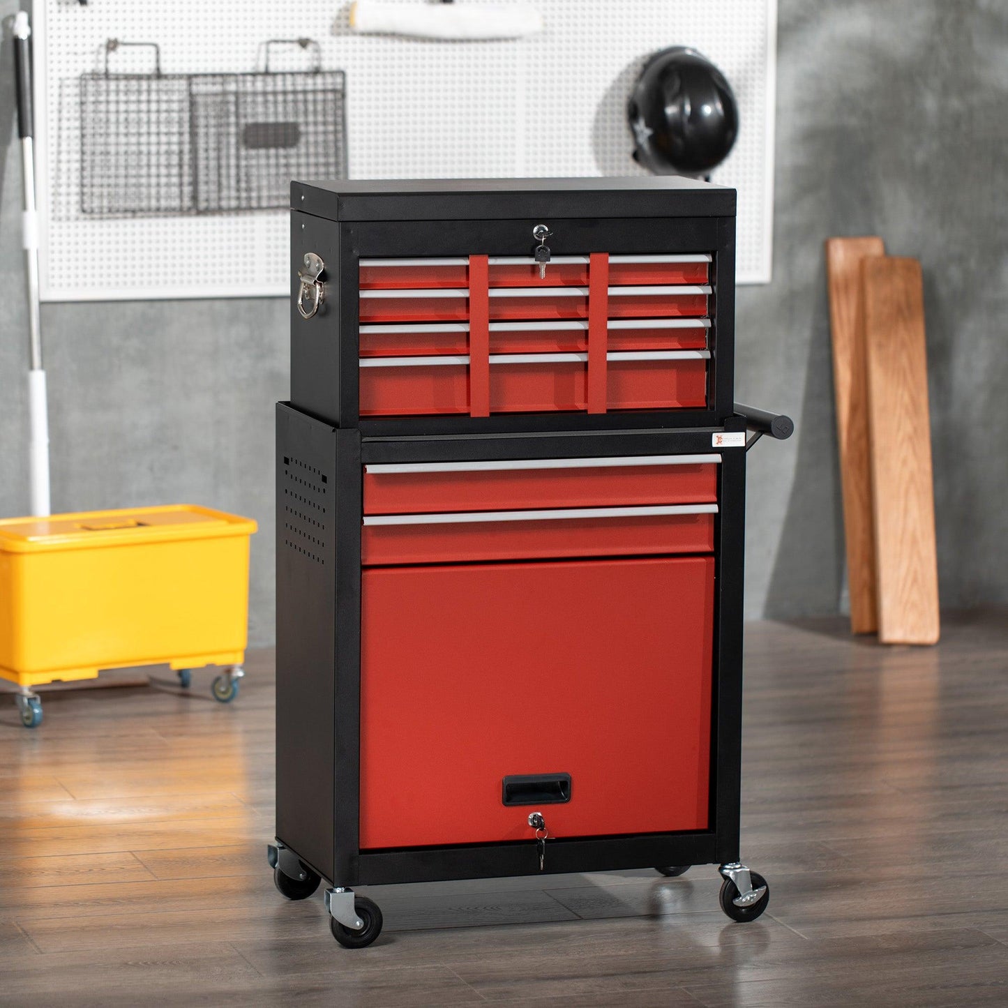 DURHAND 6-Drawer Tool Cabinet Cart - ALL4U RETAILER LTD