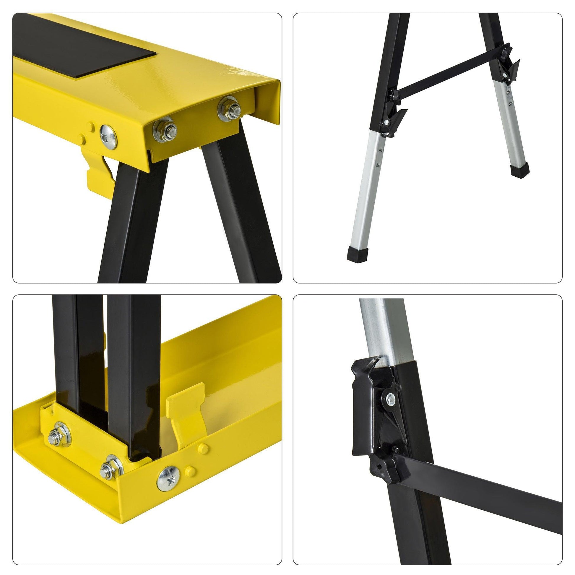 DURHAND Folding Workbench: Sturdy & Adjustable - ALL4U RETAILER LTD