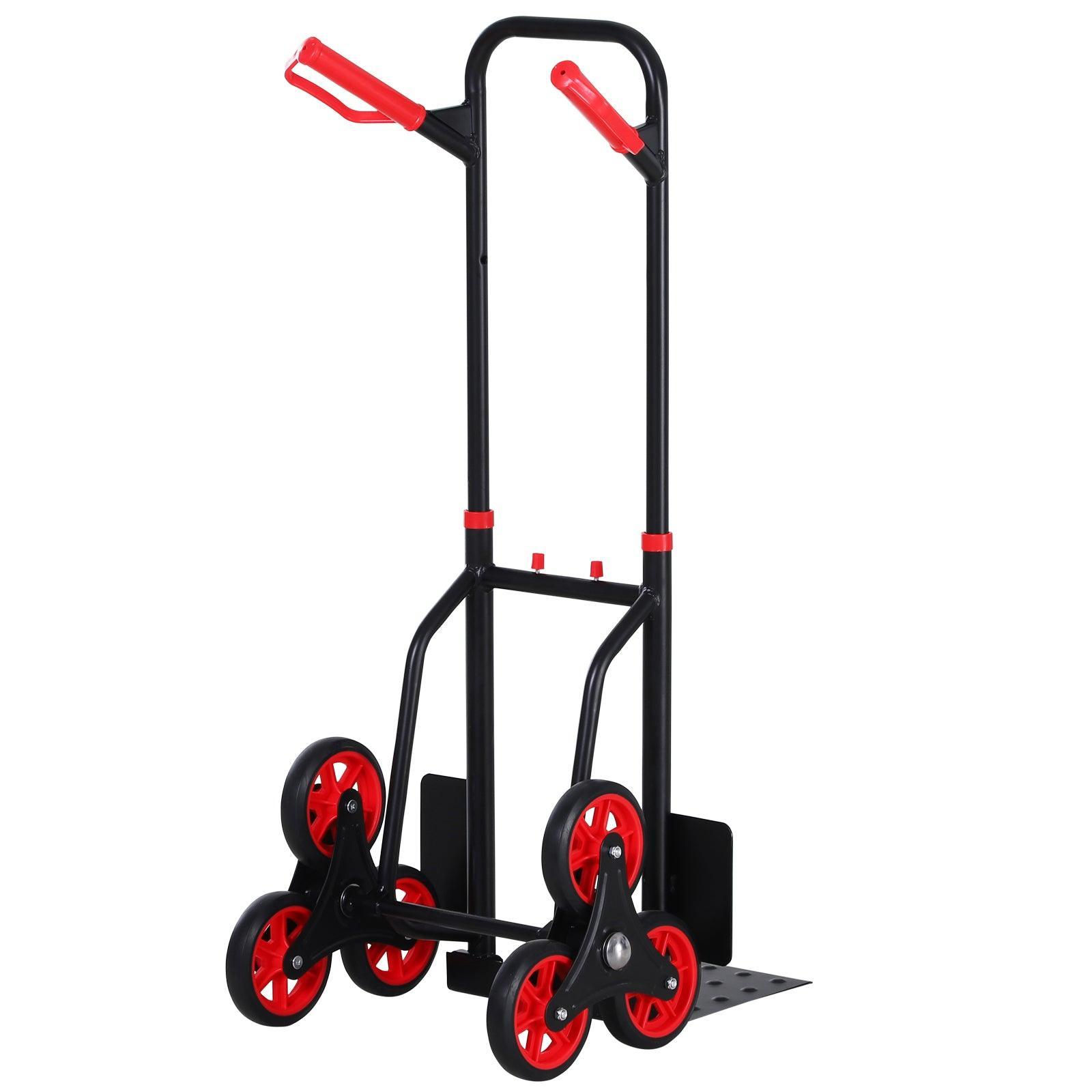 DURHAND Heavy-Duty 6-Wheel Steel Trolley: 150kg Load Capacity - ALL4U RETAILER LTD