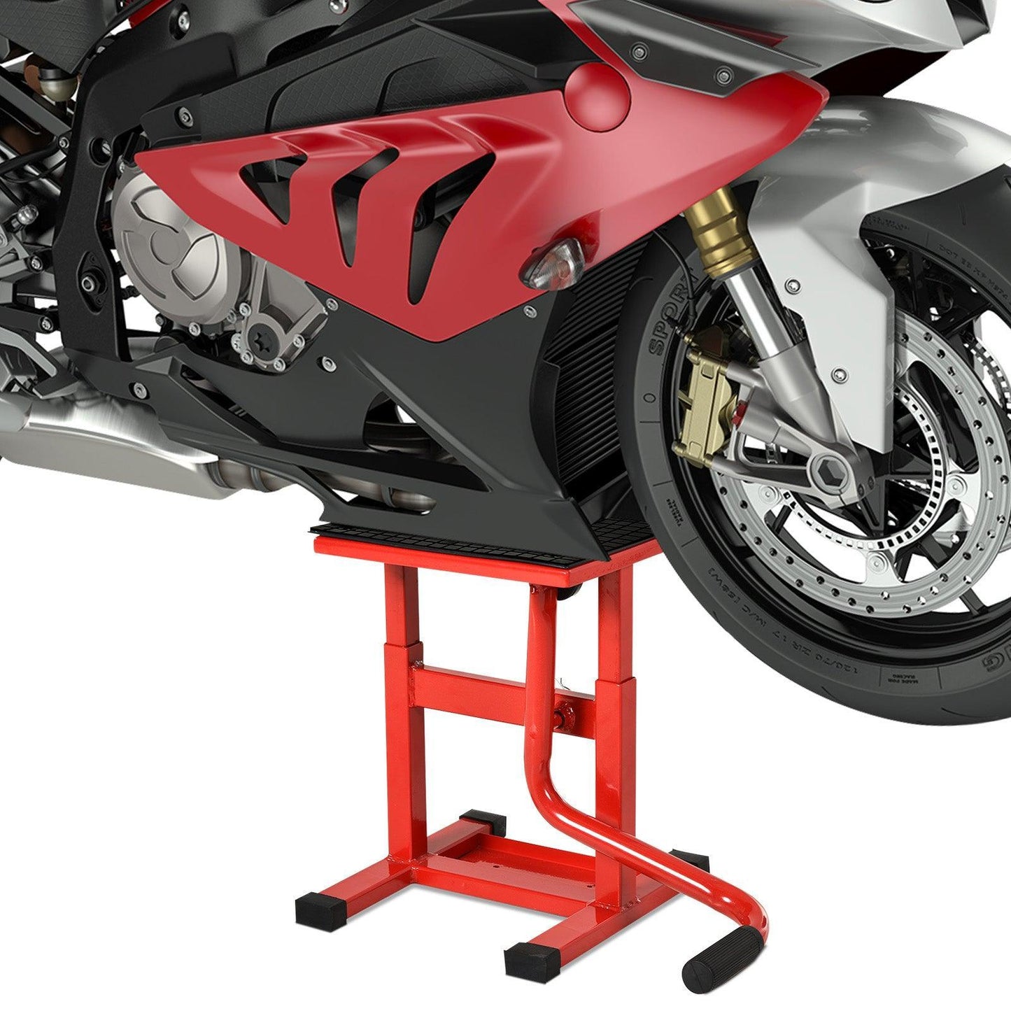 DURHAND Motorbike Lift - Steel Manual Repair - ALL4U RETAILER LTD