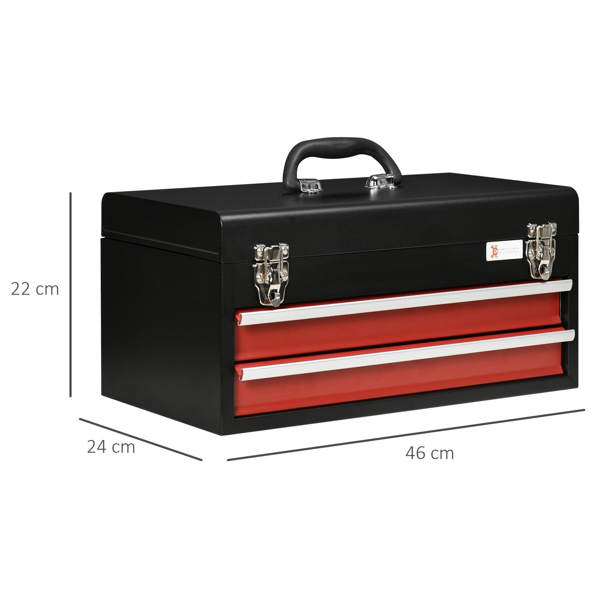 DURHAND Portable Tool Chest - 2 Drawers - ALL4U RETAILER LTD