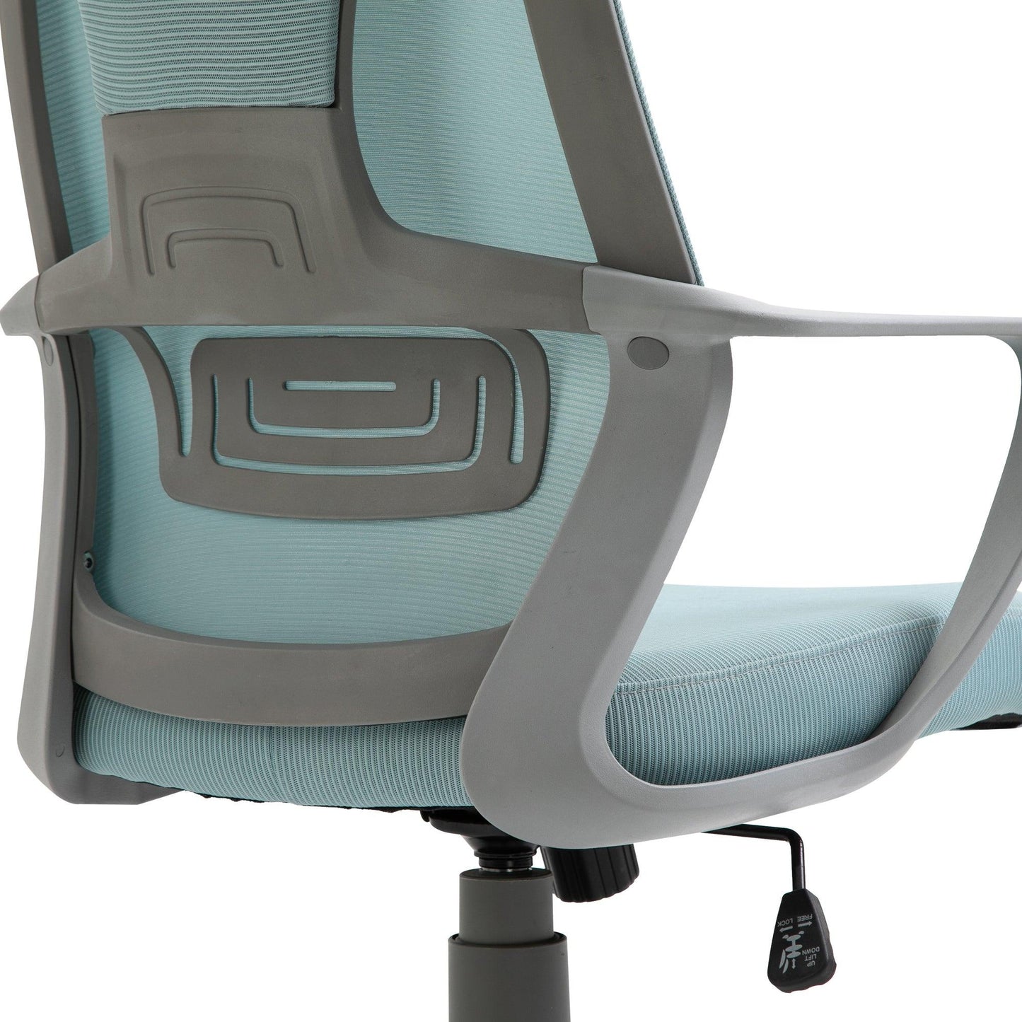 Vinsetto Blue Mesh High Back Office Chair - Adjustable Height - ALL4U RETAILER LTD