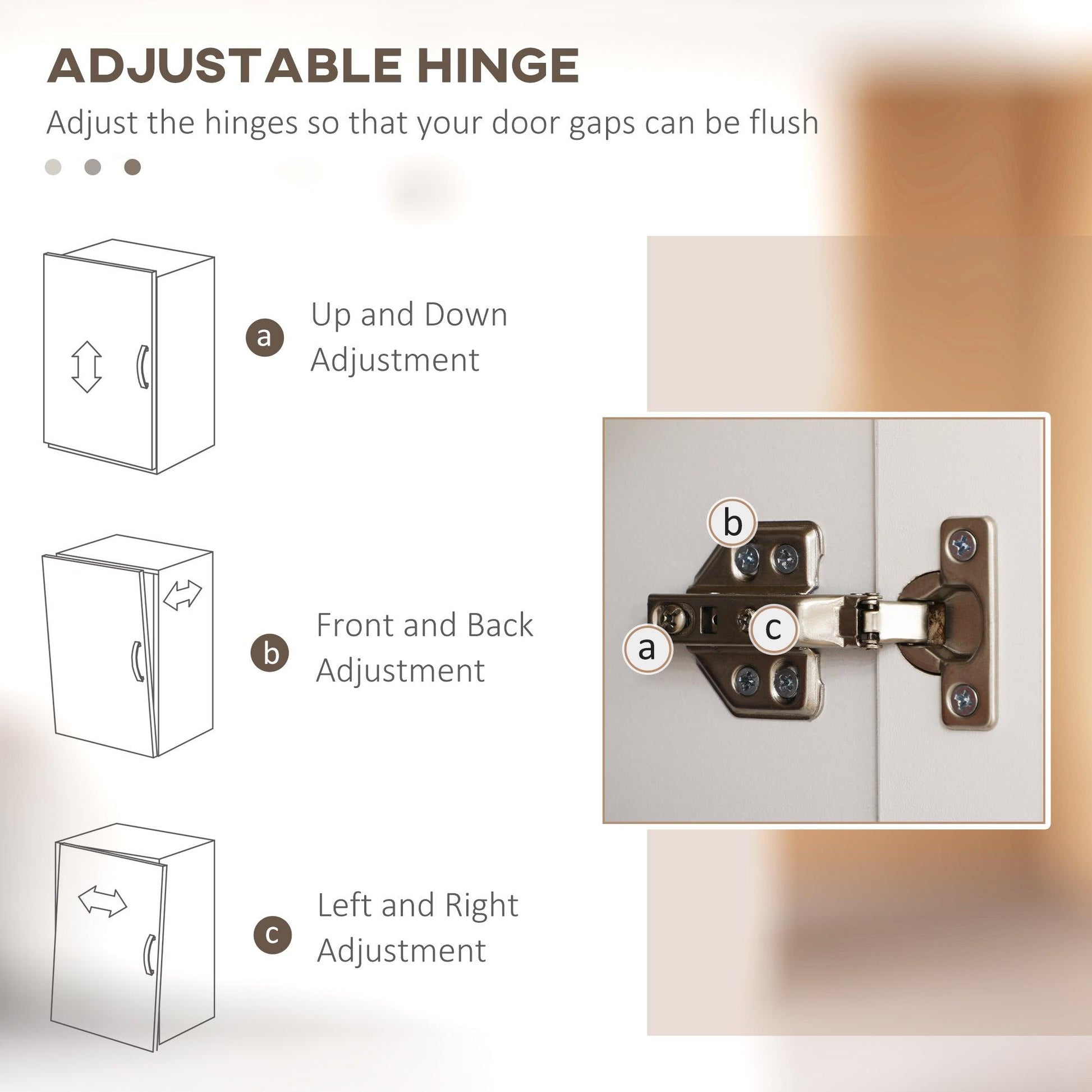 HOMCOM White 4-Door Kitchen Cupboard, Adjustable Shelves, 170cm - ALL4U RETAILER LTD