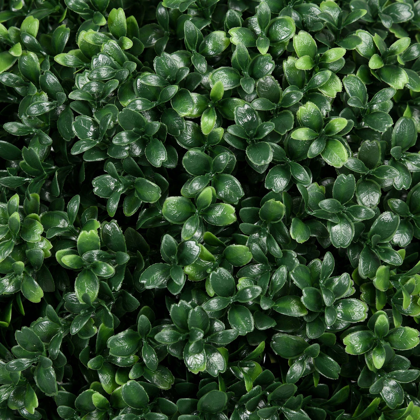 HOMCOM 2 Pack Artificial Boxwood Topiary Trees With Ground Stakes Ball Shaped For Indoor Outdoor UV Resistant