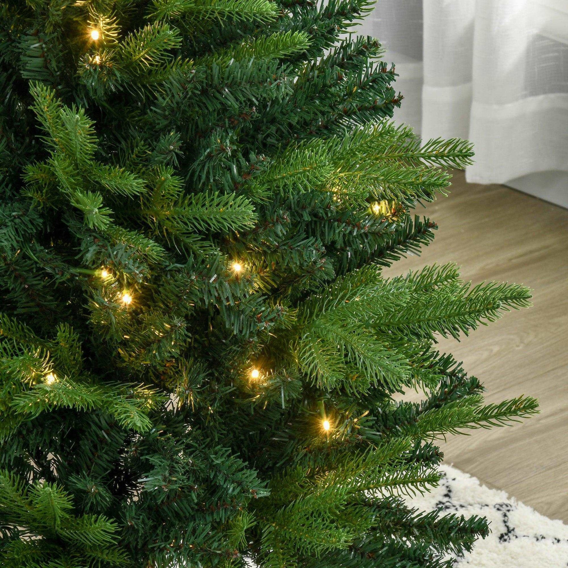 HOMCOM 1.2m Pre-Lit Christmas Tree - ALL4U RETAILER LTD