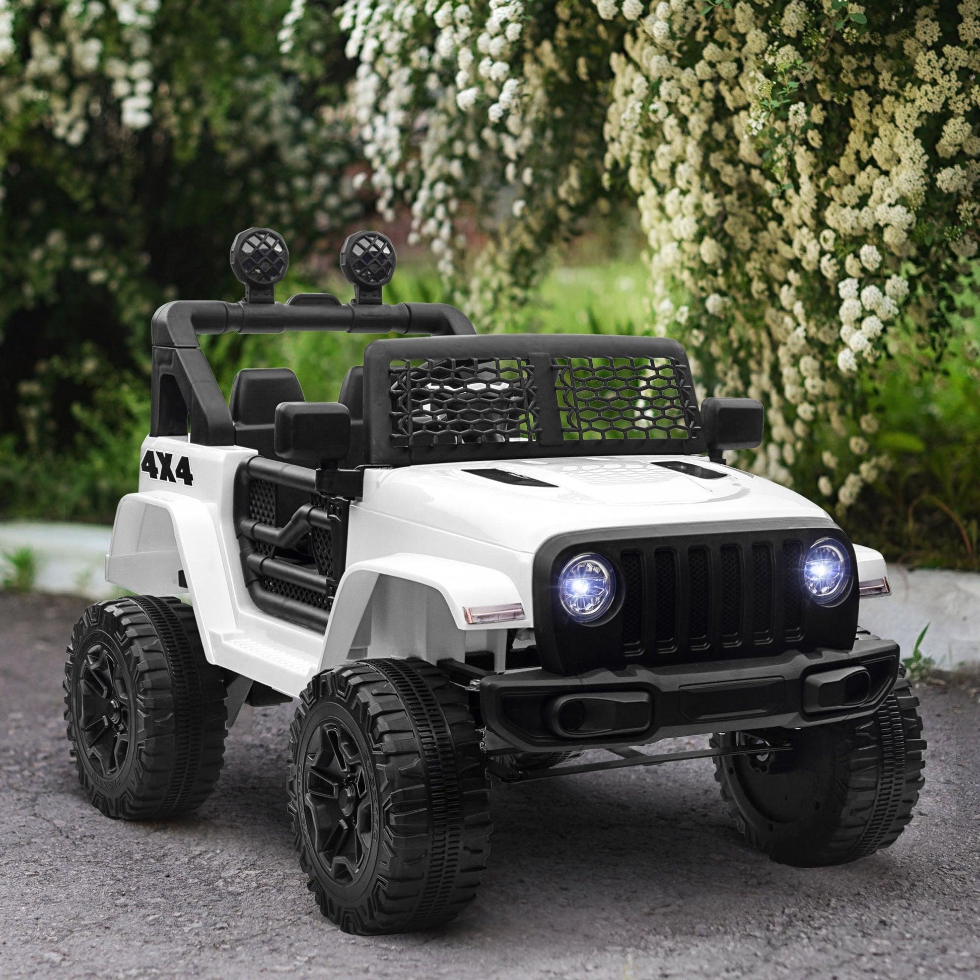 HOMCOM 12V Kids Electric Ride On Car: Off-Road - ALL4U RETAILER LTD