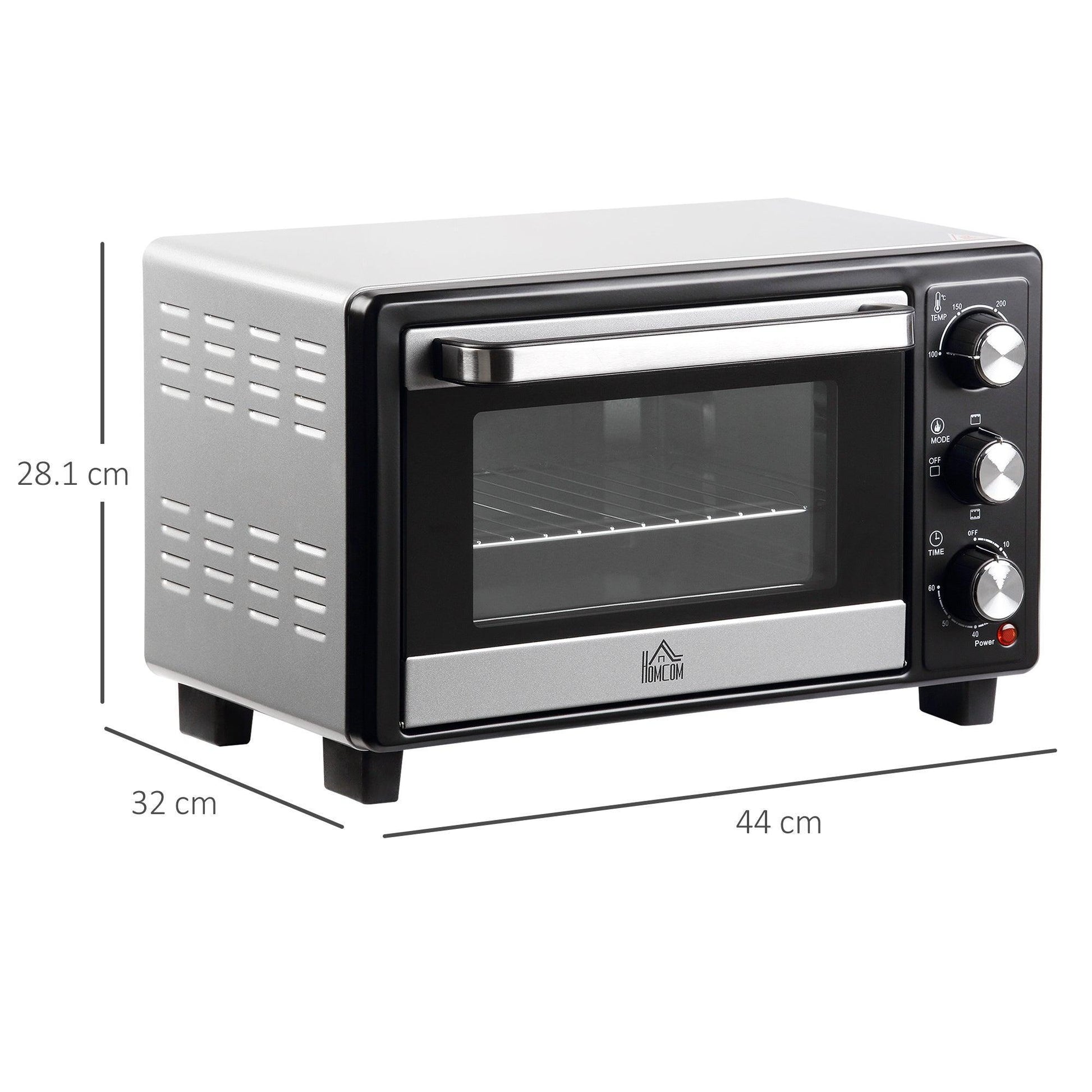 HOMCOM 16L Convection Oven - ALL4U RETAILER LTD