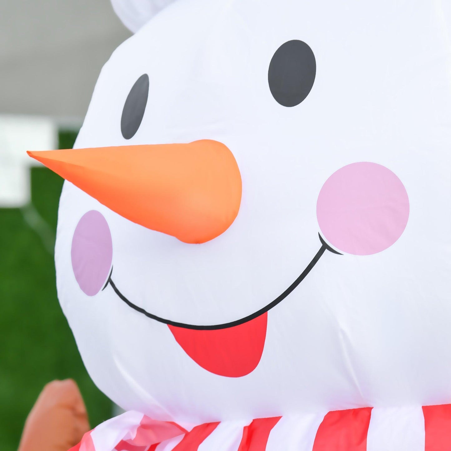 HOMCOM Christmas Inflatable Snowman with Candy - 2.4m Height - ALL4U RETAILER LTD