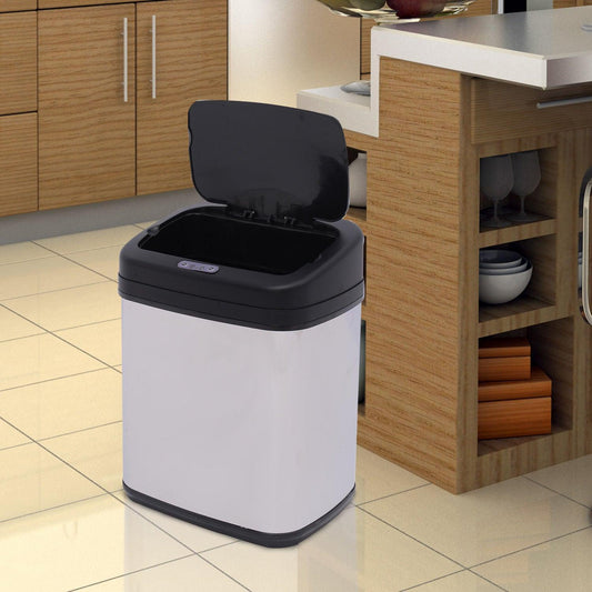 HOMCOM 20L Automatic Sensor Dustbin - ALL4U RETAILER LTD