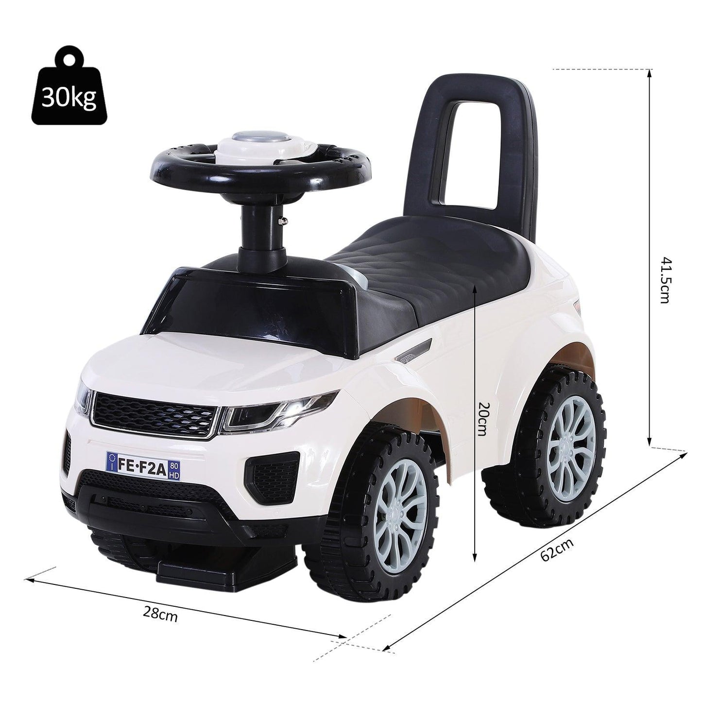 HOMCOM 3-in-1 Toddler Ride On Car - ALL4U RETAILER LTD