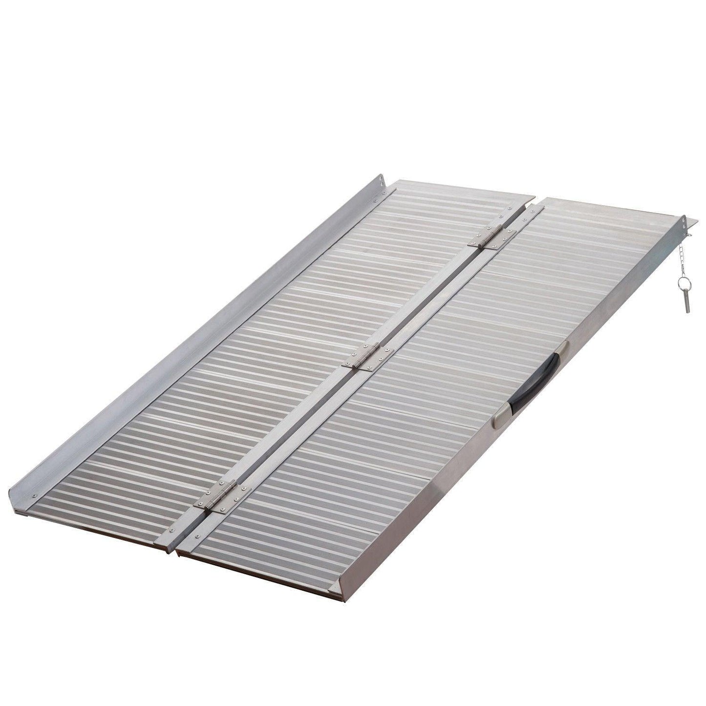 HOMCOM 40 Folding Aluminum Ramp for Mobility - ALL4U RETAILER LTD