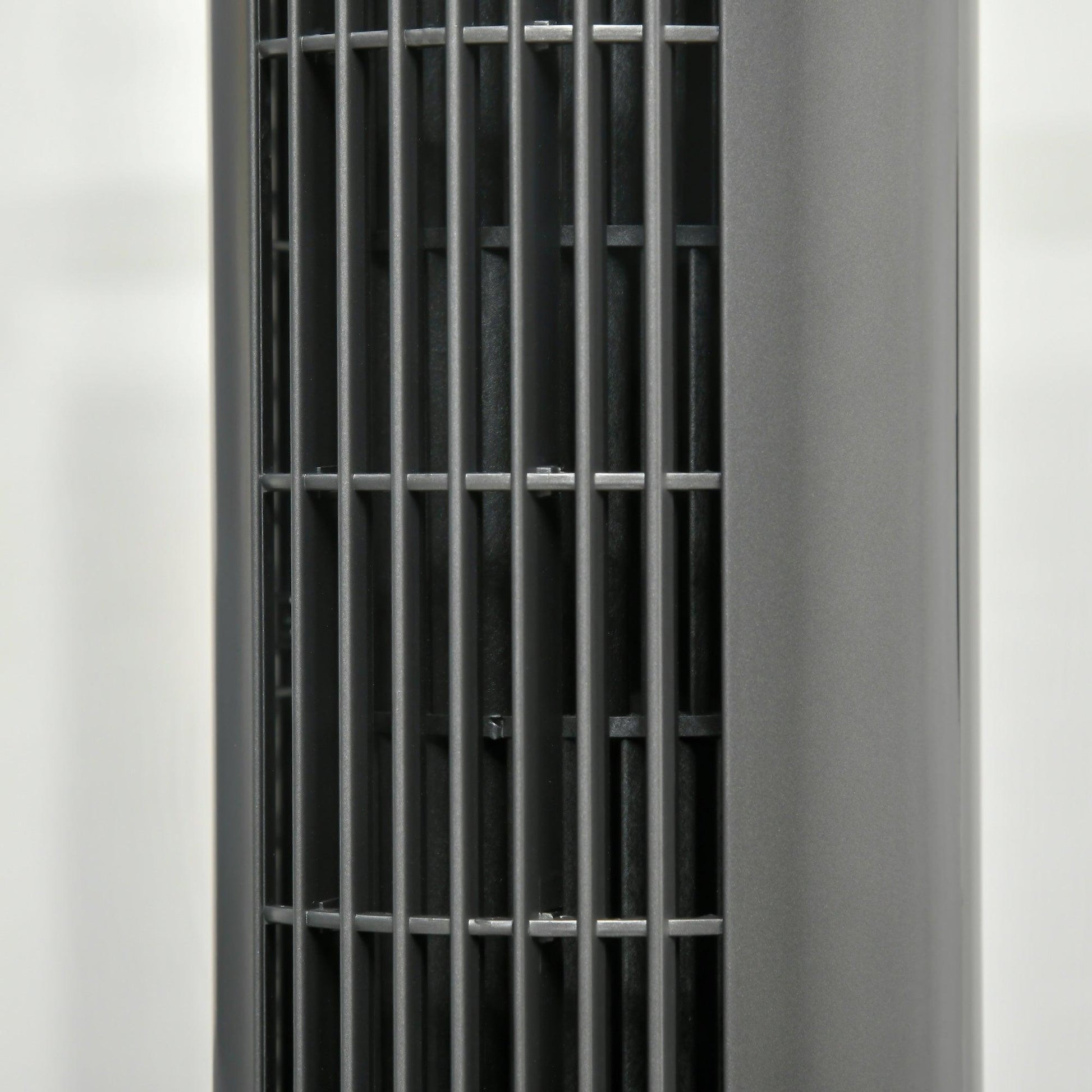 HOMCOM 46 Tower Fan with Remote - Grey - ALL4U RETAILER LTD