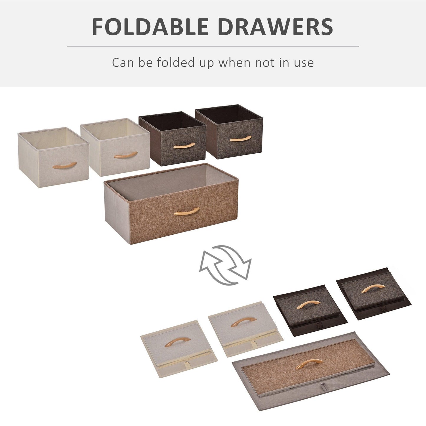 HOMCOM 5-Drawer Dresser: Stylish Storage Solution - ALL4U RETAILER LTD