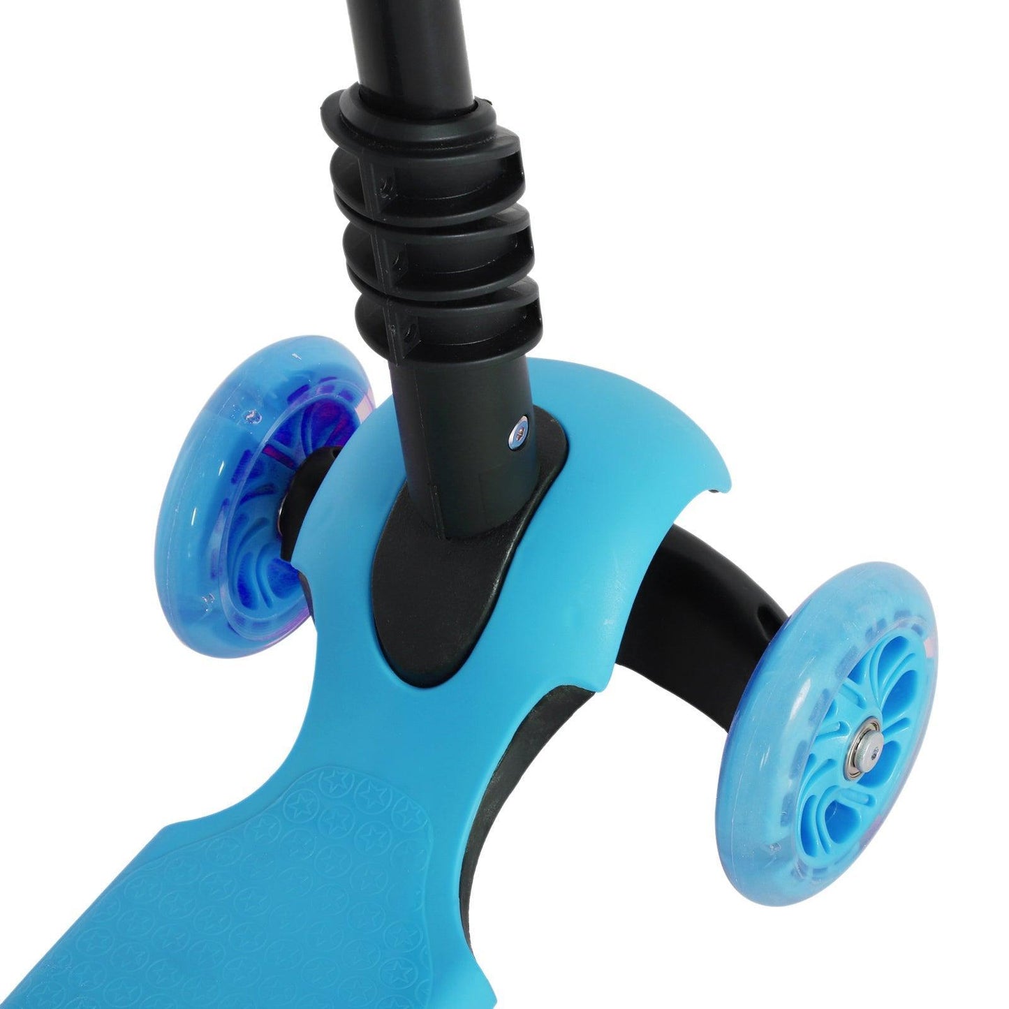 HOMCOM 5-in-1 Toddler Mini Kick Scooter - Blue - ALL4U RETAILER LTD