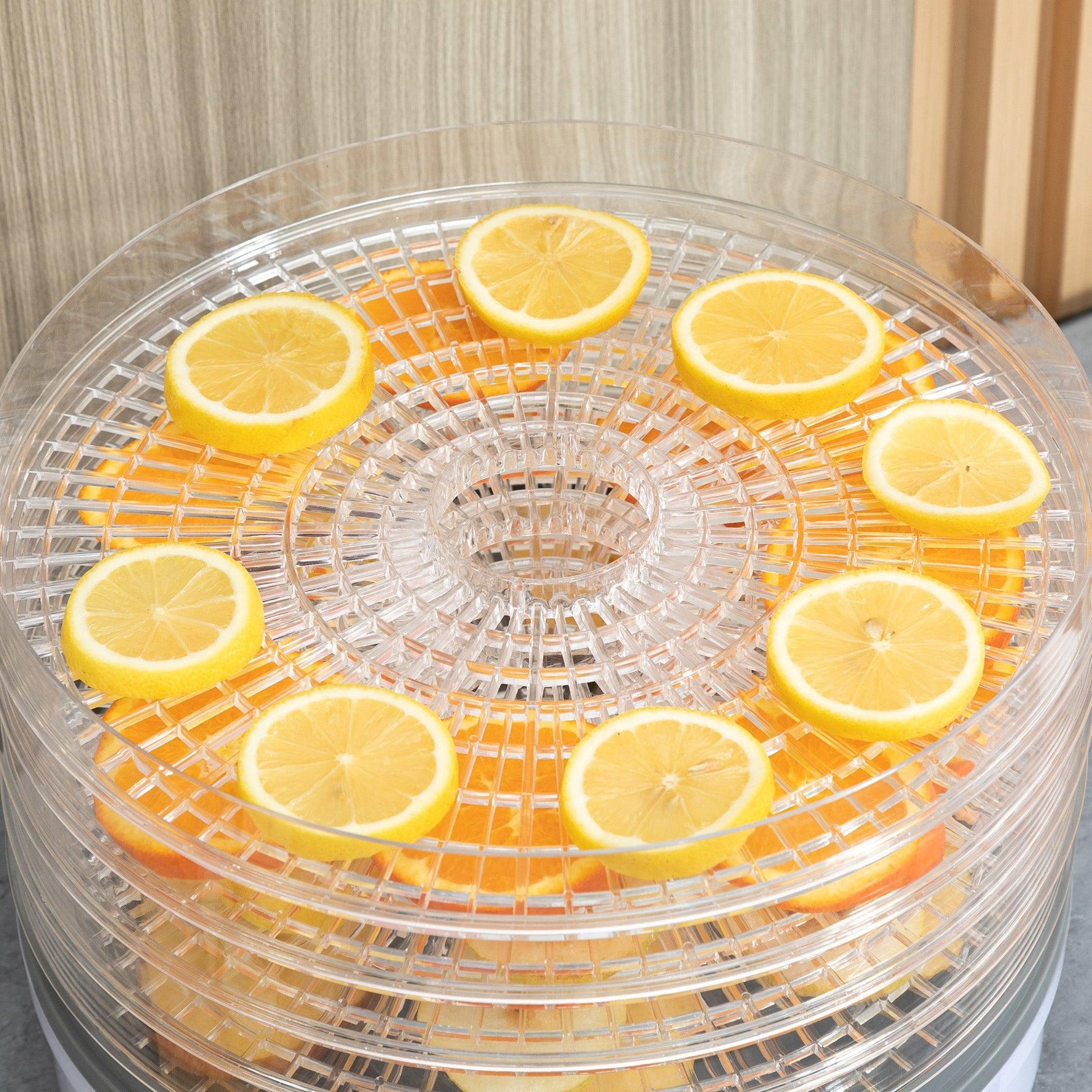 HOMCOM 5-Tier Food Dehydrator: Efficient Fruit, Meat & Veg Dryer - ALL4U RETAILER LTD