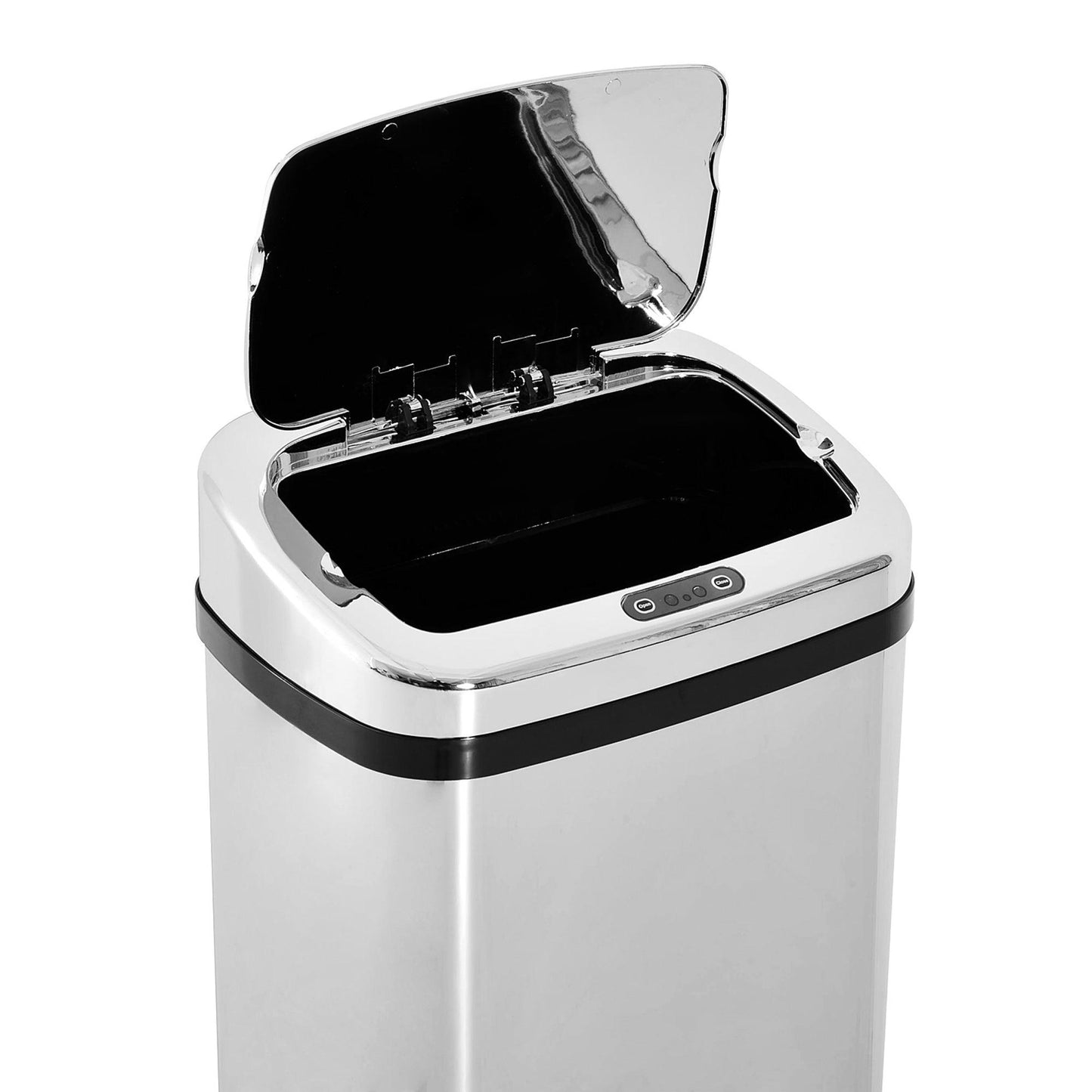 HOMCOM 50L Motion Sensor Stainless Steel Trash Can - ALL4U RETAILER LTD