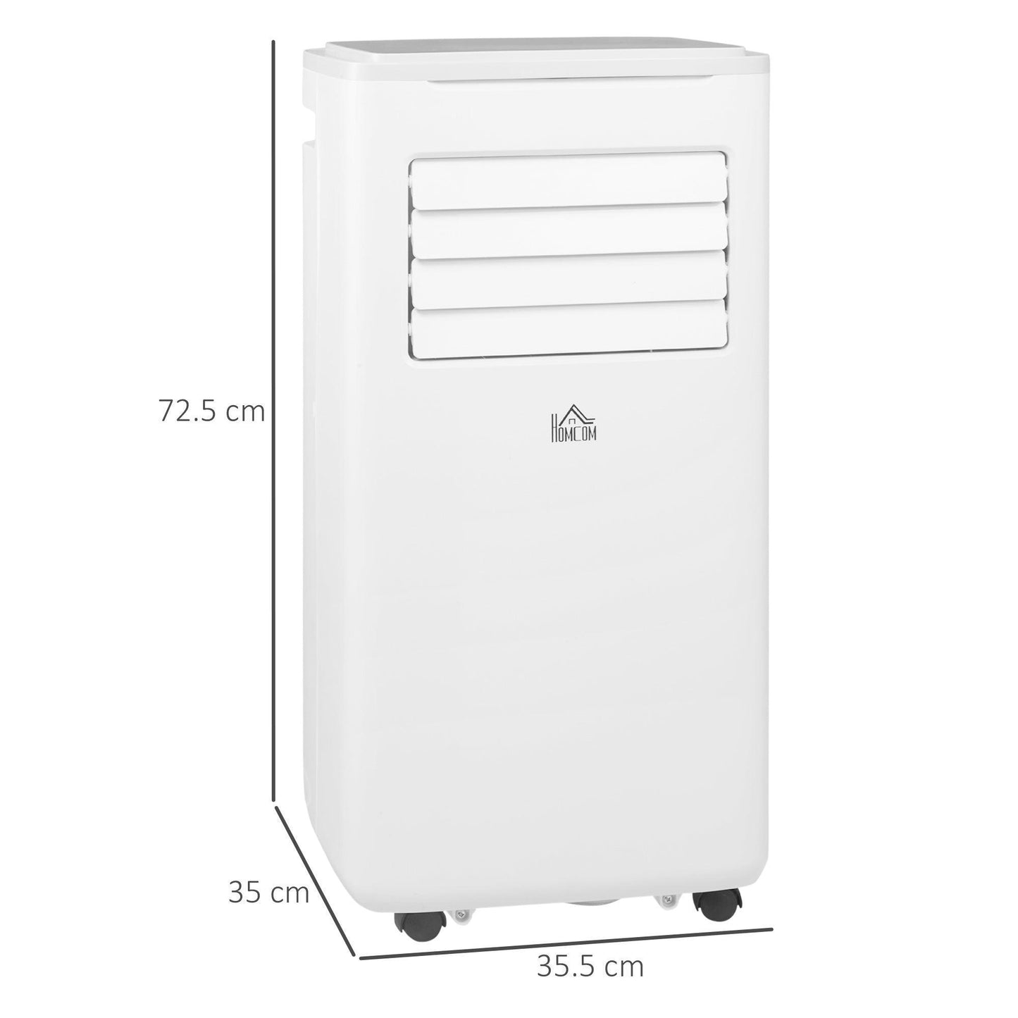 HOMCOM 9,000 BTU Smart Portable AC - Compact & Efficient - ALL4U RETAILER LTD