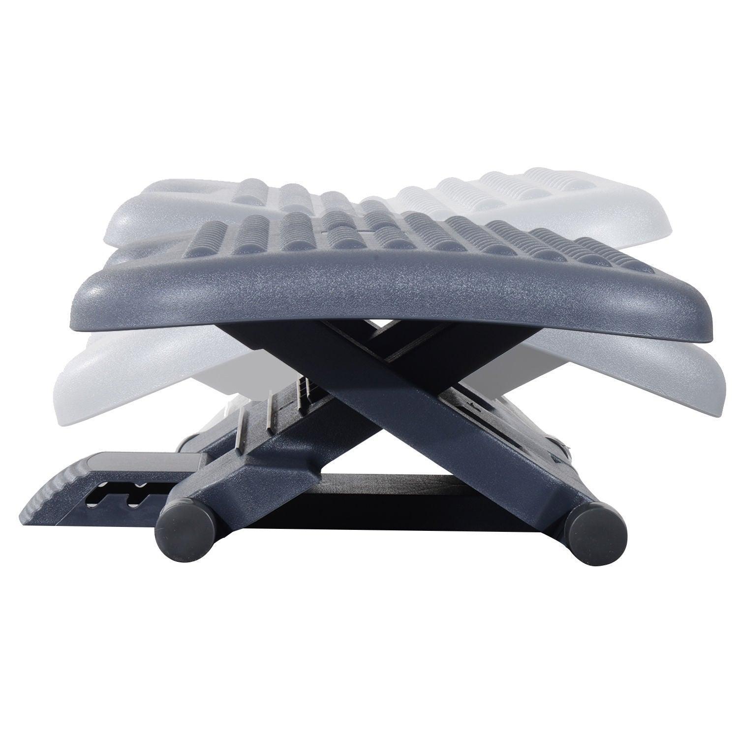 HOMCOM Adjustable Footrest: Optimal Height & Angle - ALL4U RETAILER LTD