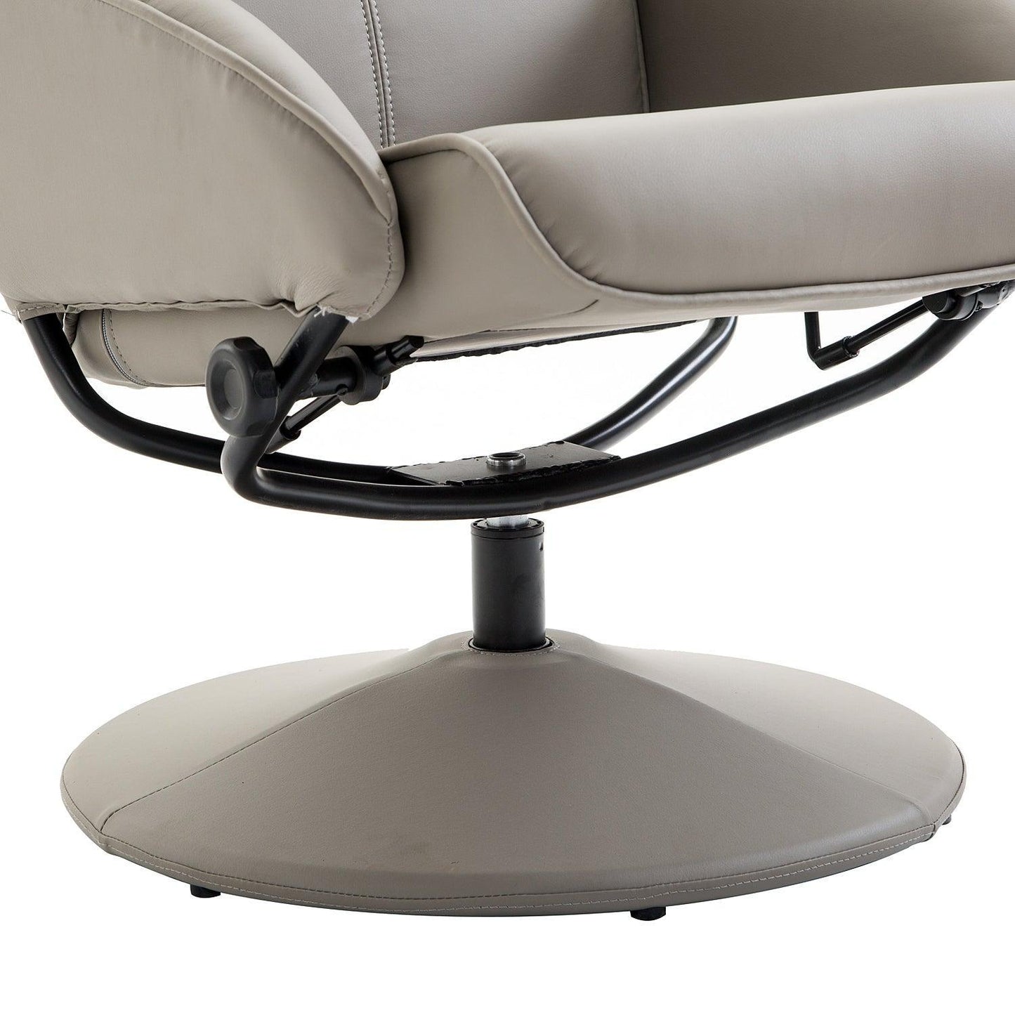 HOMCOM Adjustable Recliner Chair with Footrest - ALL4U RETAILER LTD