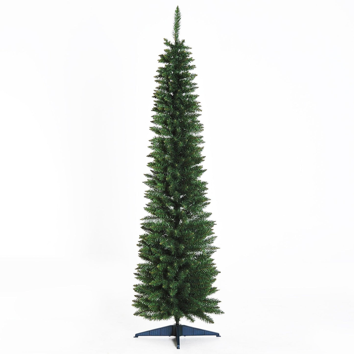 HOMCOM Artificial Christmas Pine Tree - 1.8m, Green - ALL4U RETAILER LTD