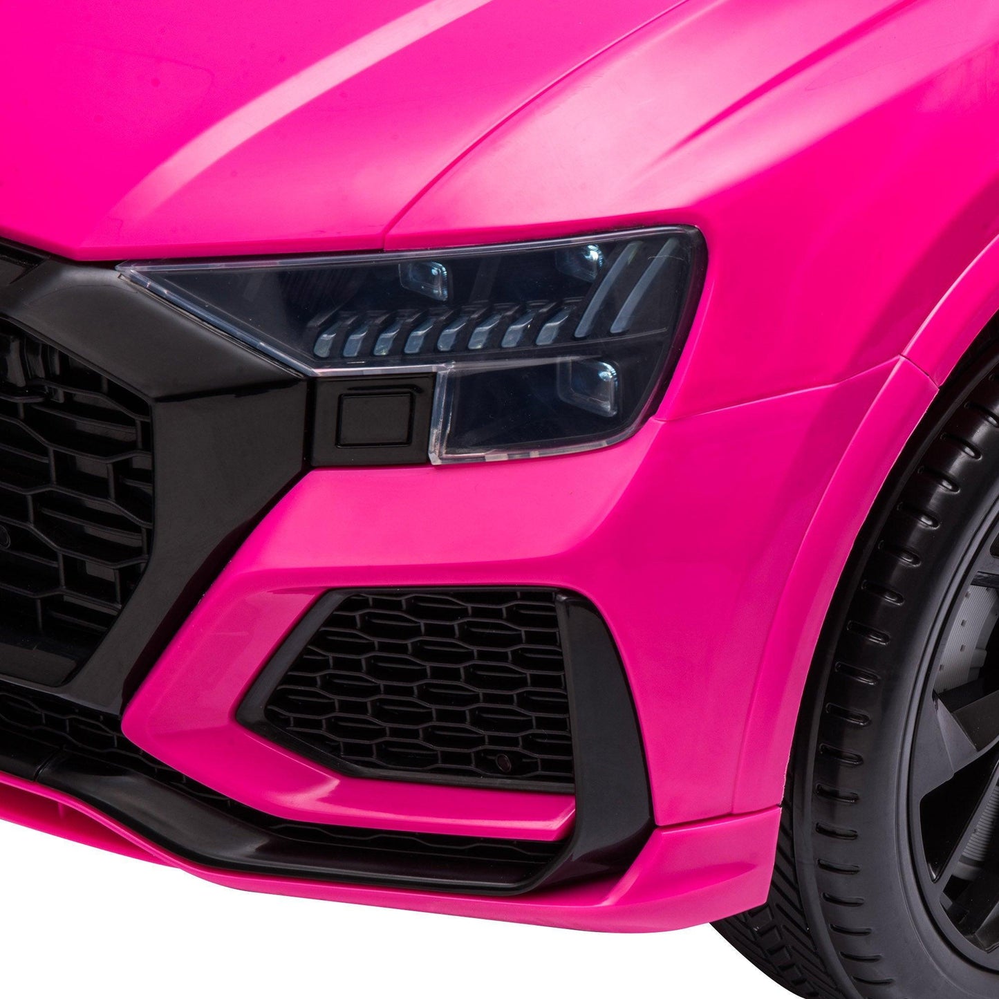 HOMCOM Audi RS Q8 6V Ride-On Car - Pink - ALL4U RETAILER LTD