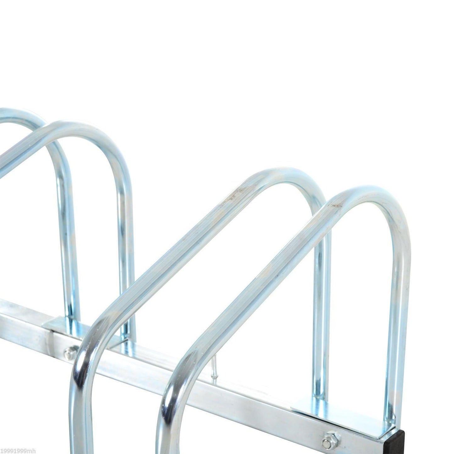 HOMCOM Bike Stand Rack - Compact Storage Solution - ALL4U RETAILER LTD